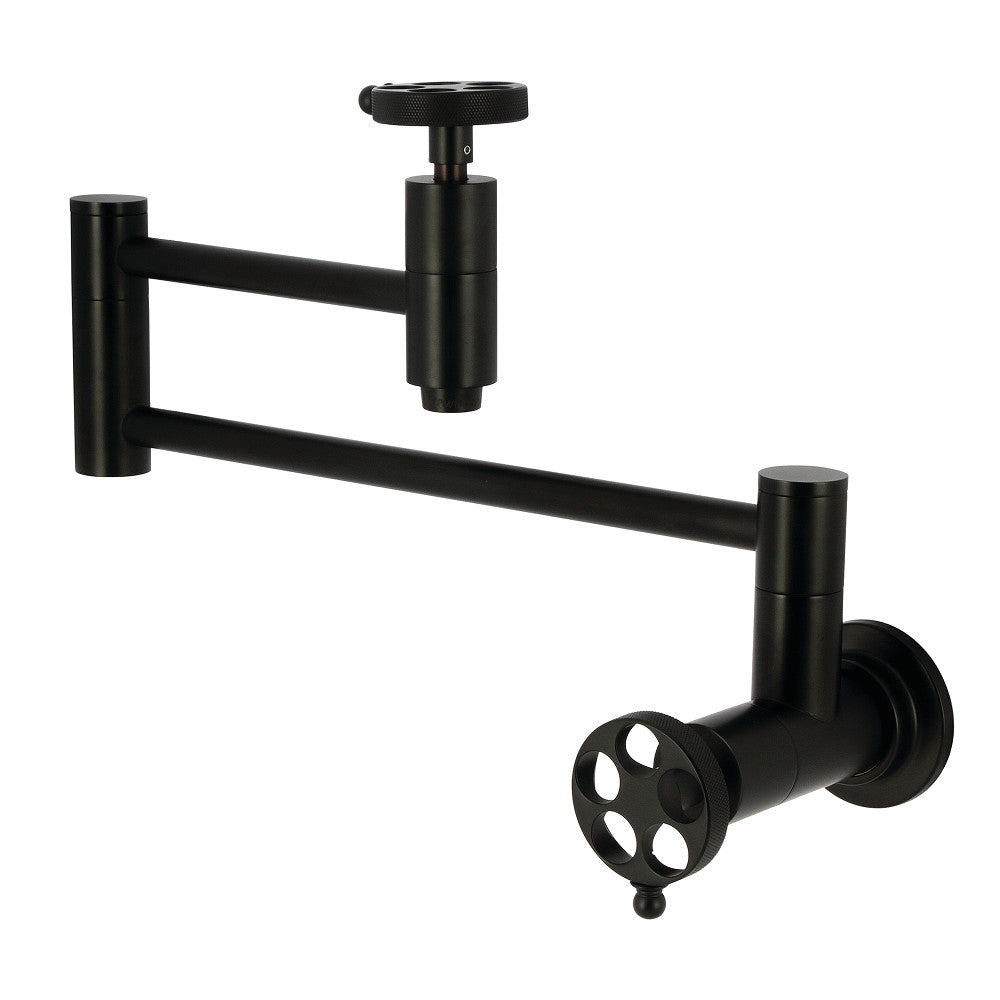 Wendell Pot Filler Faucet in Matte Black