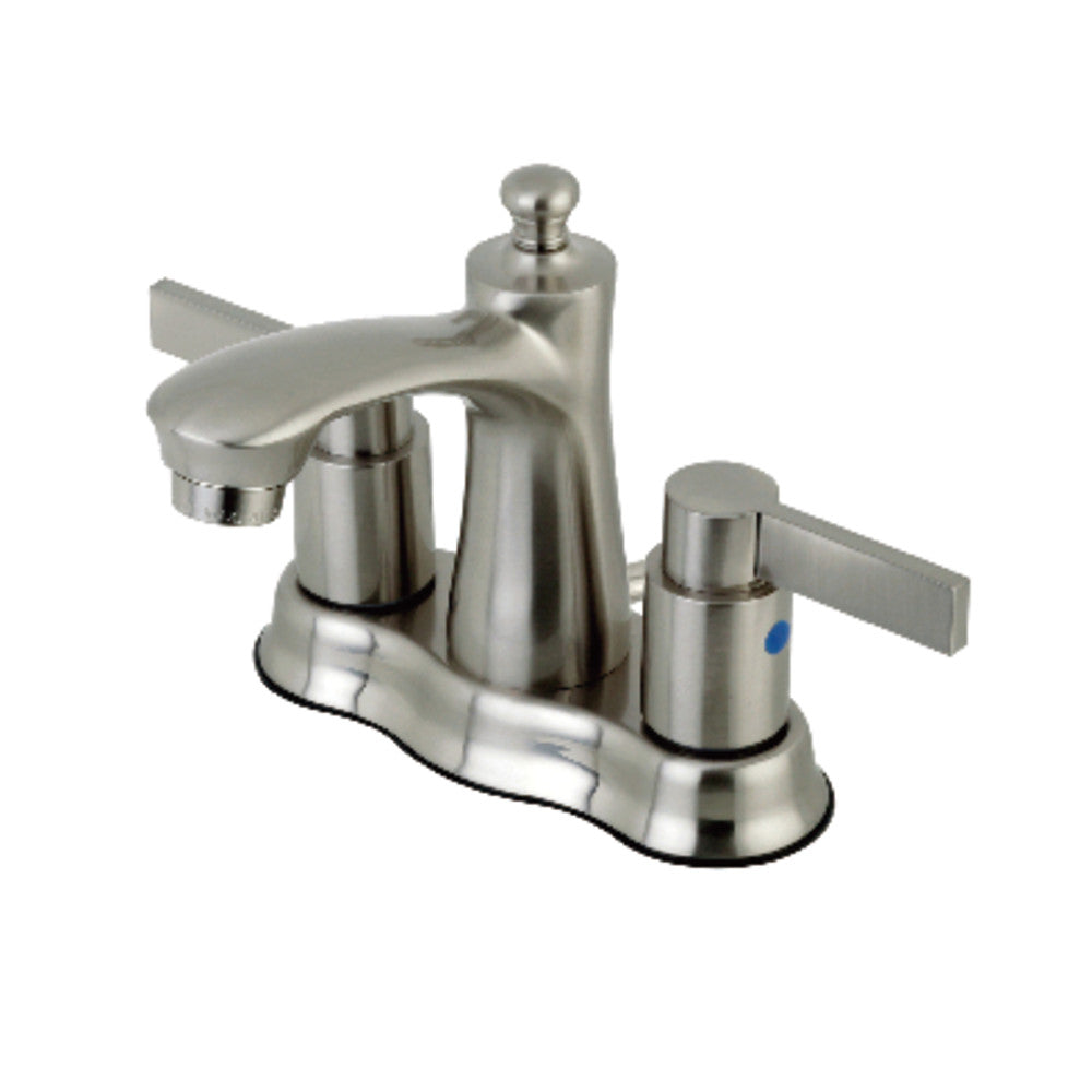 NuvoFusion 4 Inch Centerset Bathroom Faucet in Brushed Nickel