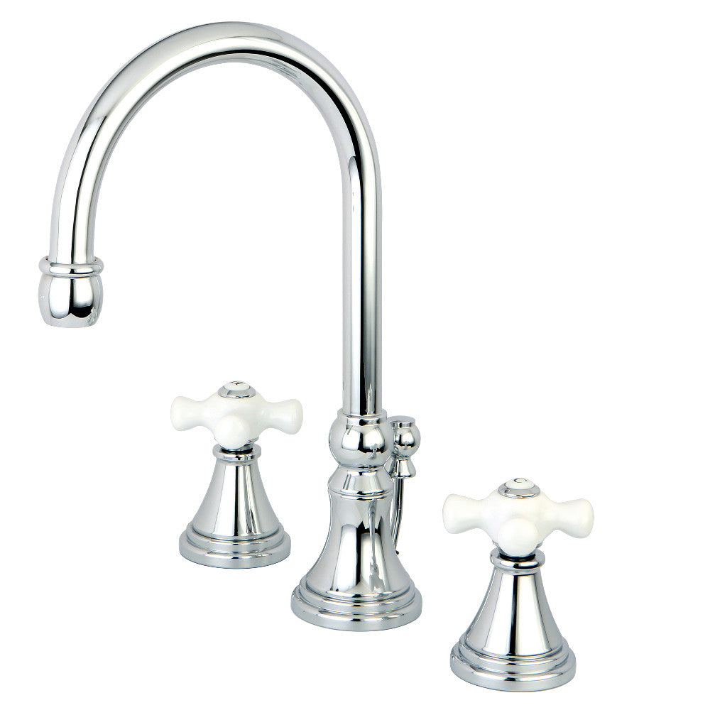 Governor Widespread Bathroom Faucet in Polished Chrome