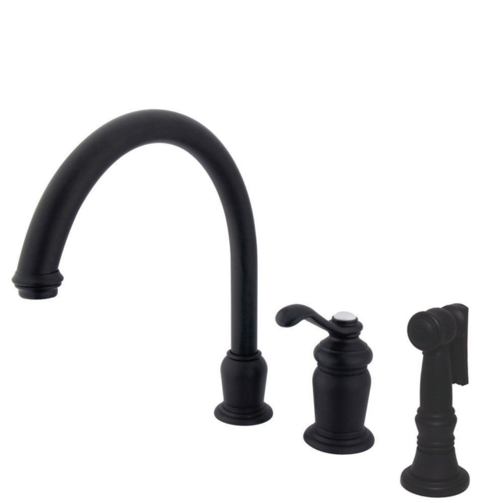 Templeton Widespread Kitchen Faucet in Oil Rubbed Bronze