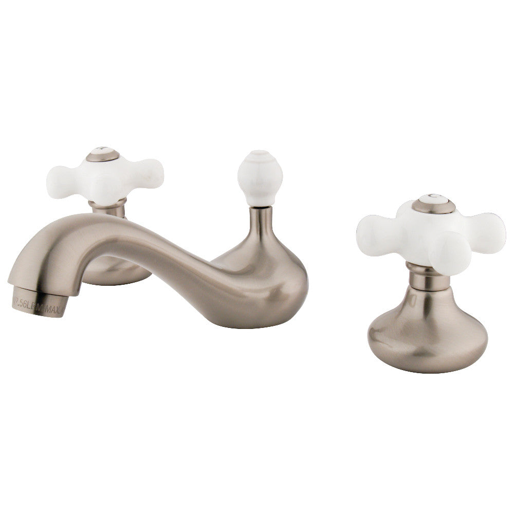 Widespread Bathroom Faucet in Brushed Nickel