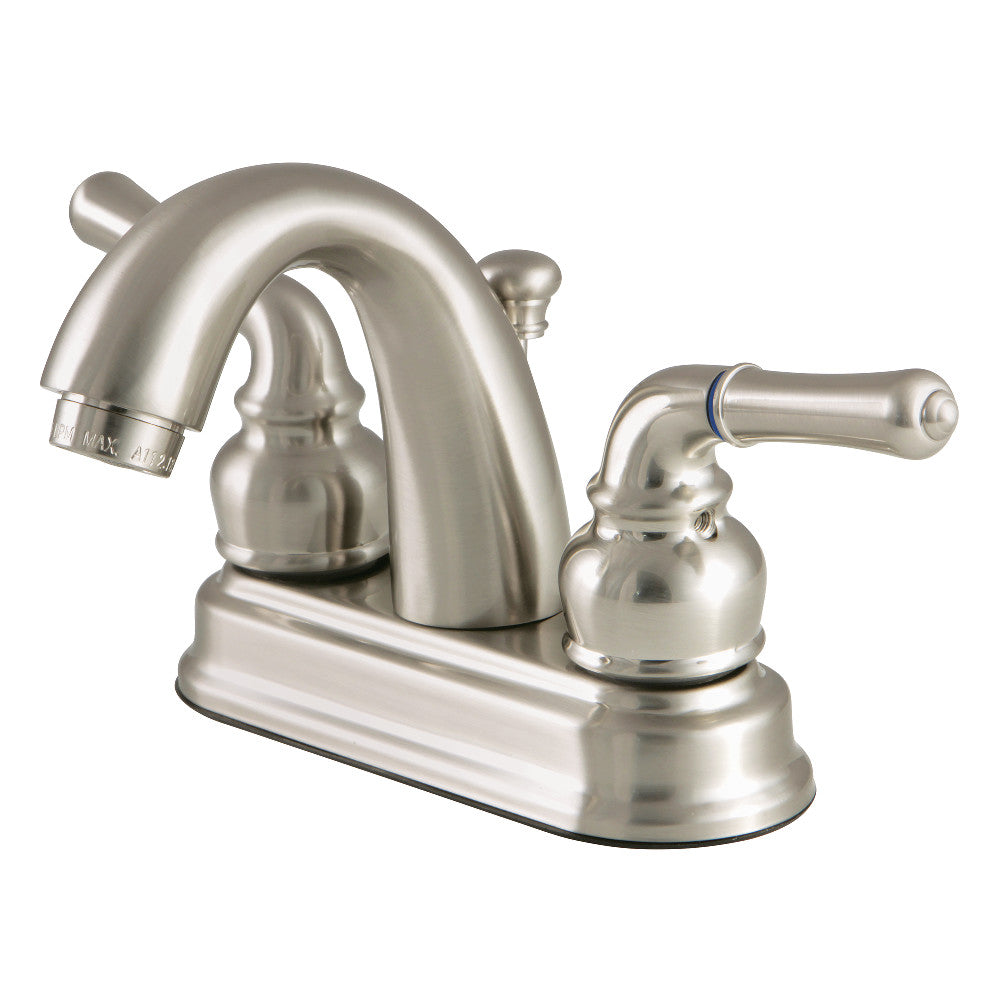 Naples 4 Inch Centerset Bathroom Faucet in Brushed Nickel