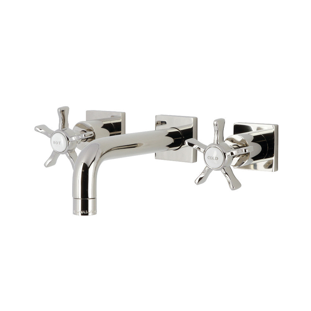 Hamilton Wall-Mount Bathroom Faucet in Polished Nickel