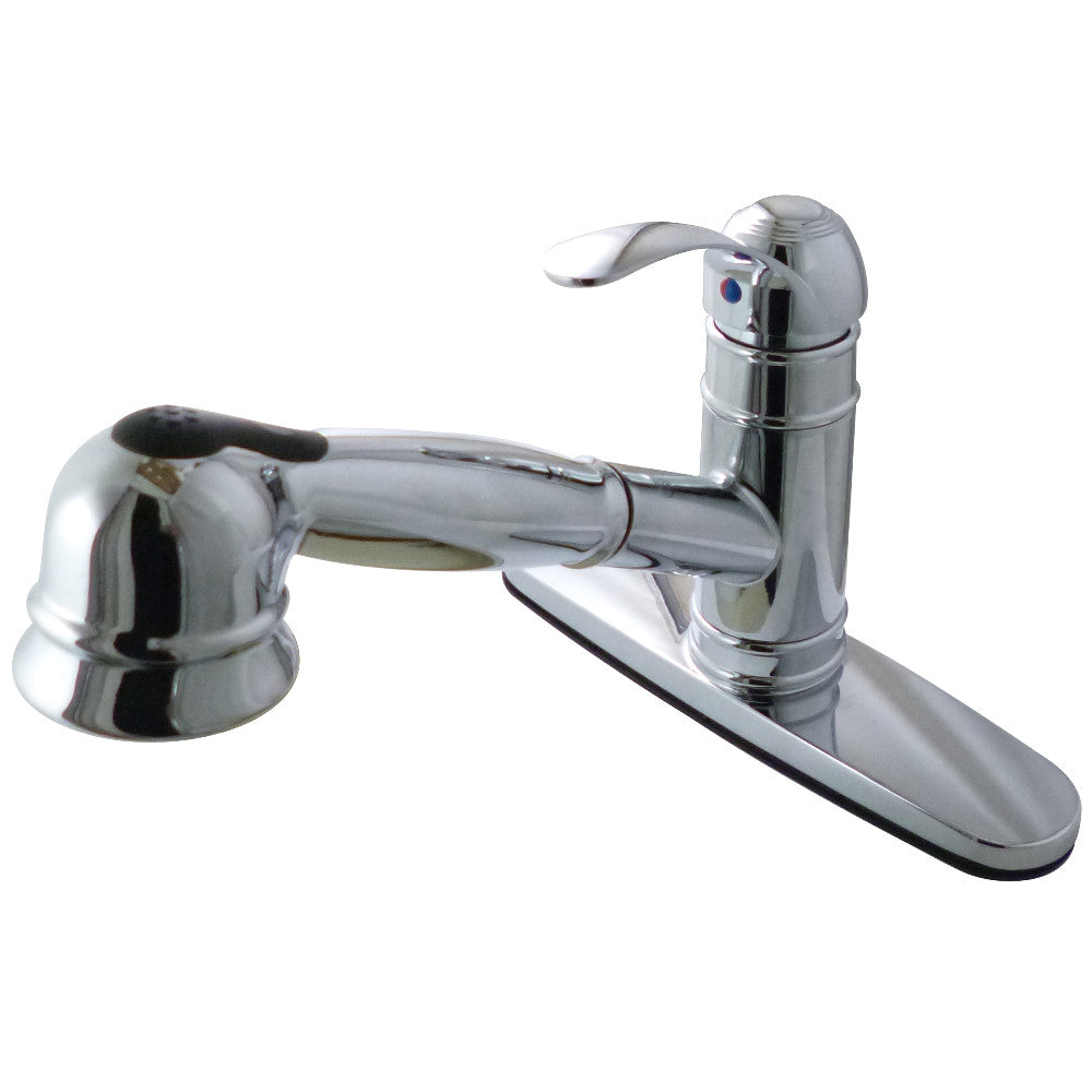 Eden Pull-Out Kitchen Faucet in Polished Chrome