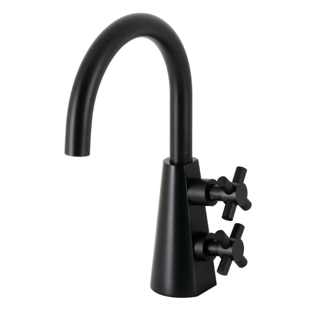 Constantine Single-Hole Bathroom Faucet in Matte Black