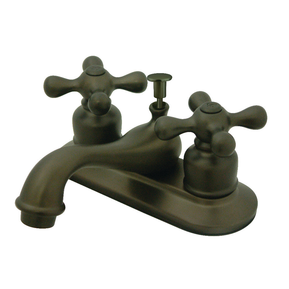 Restoration 4 Inch Centerset Bathroom Faucet in Oil Rubbed Bronze