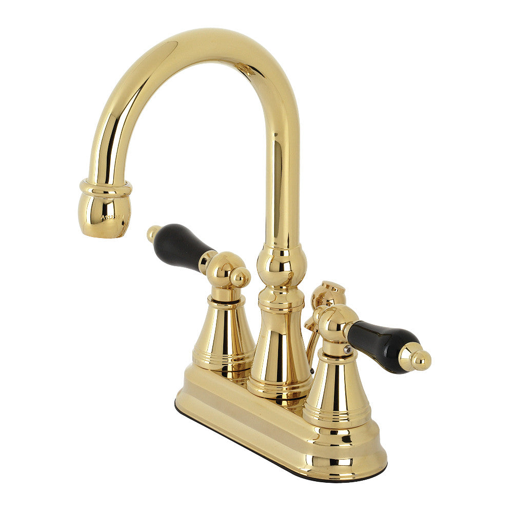 Duchess 4 Inch Centerset Bathroom Faucet in Polished Brass