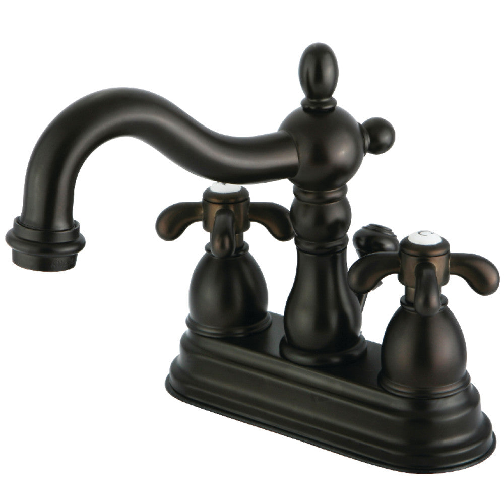 French Country 4 Inch Centerset Bathroom Faucet in Oil Rubbed Bronze