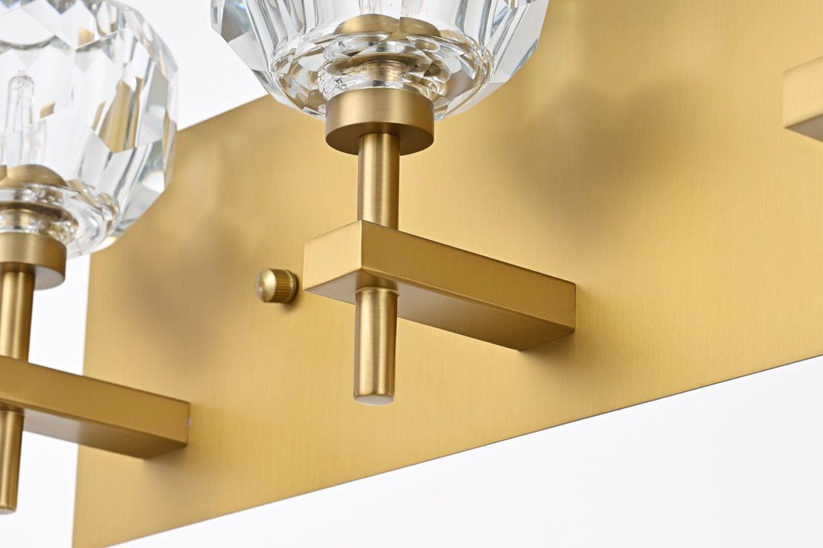 Graham 5 Light Wall Sconce in Gold