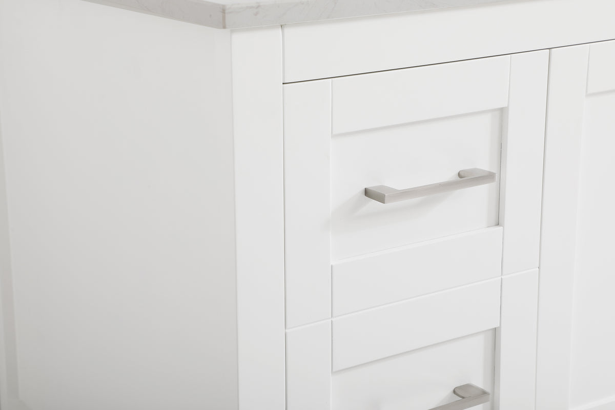 48 inch Single Bathroom Vanity in White