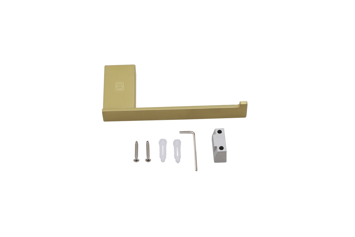 Sofia 2-Piece Bathroom Hardware Set in Brushed Gold