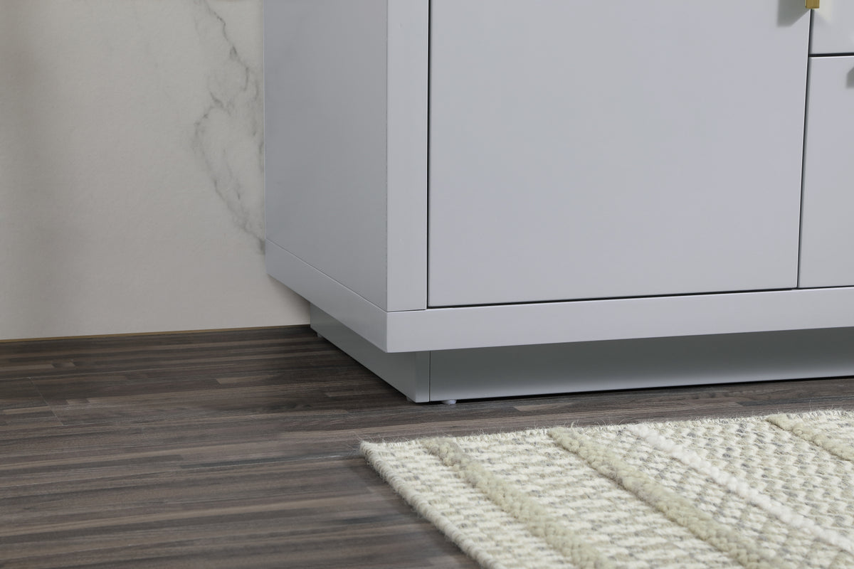 30 inch Single bathroom vanity in grey