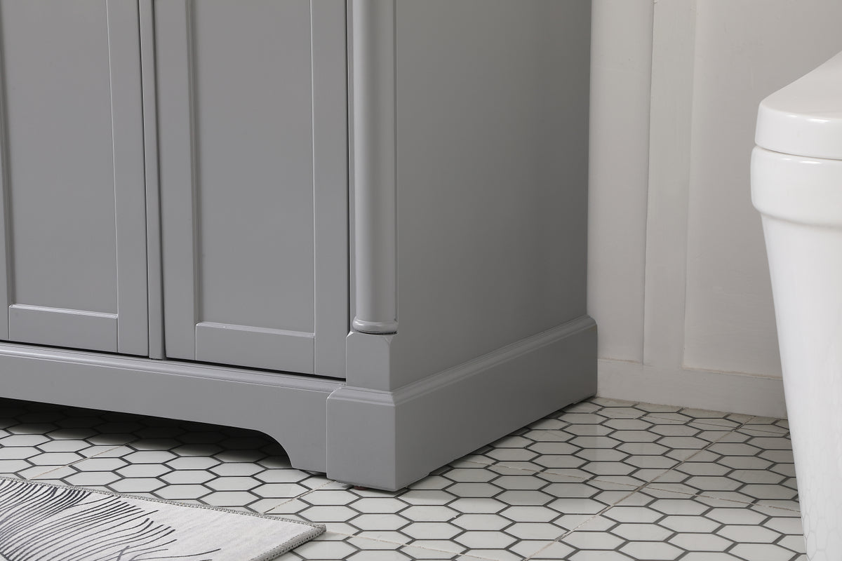 48 inch Single bathroom vanity in Grey