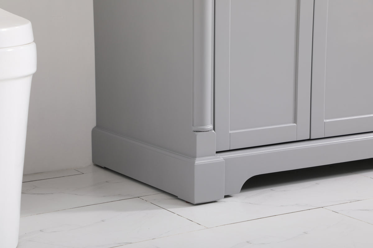 42 inch Single bathroom vanity in Grey