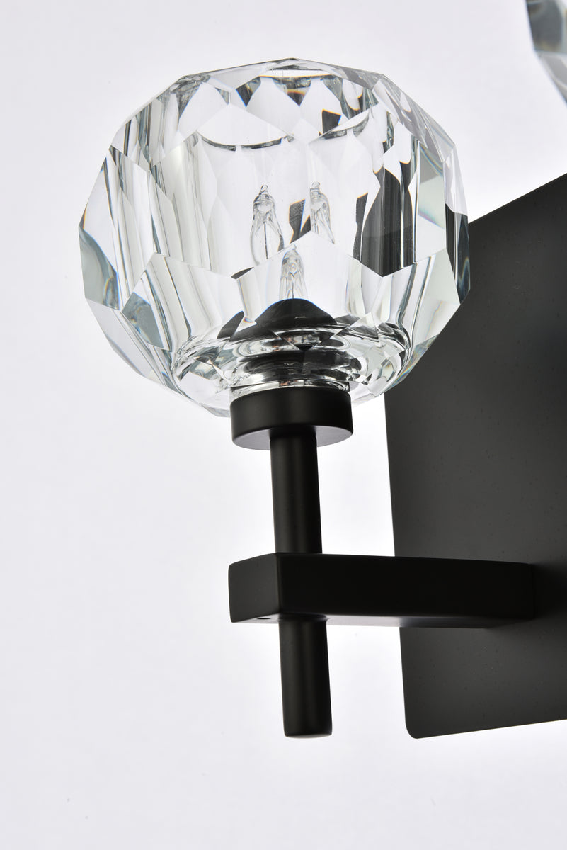 Graham 5 Light Wall Sconce in Black