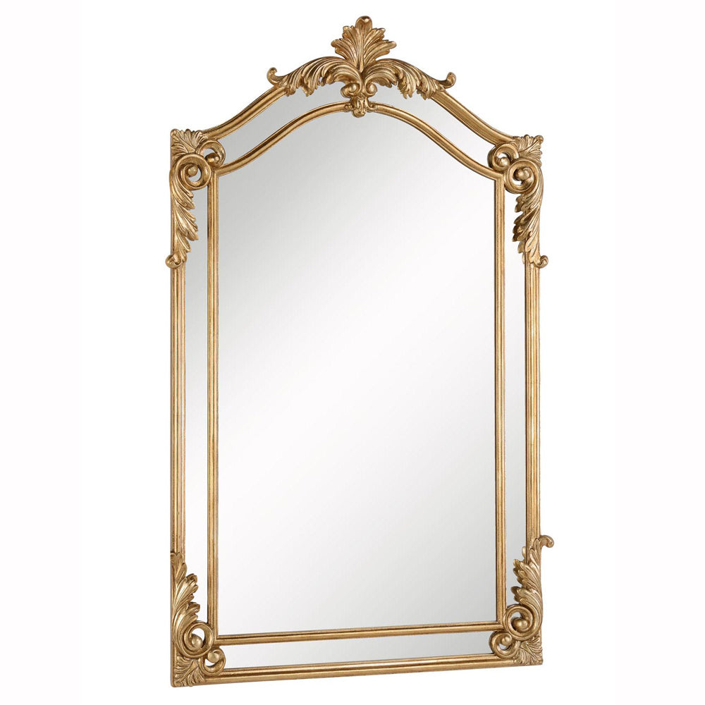 Antique 30 in. Contemporary Mirror in Antique gold leaf