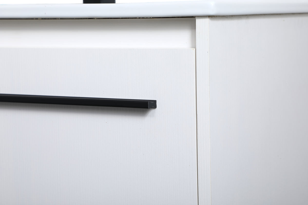 36 inch Single Bathroom Vanity in White