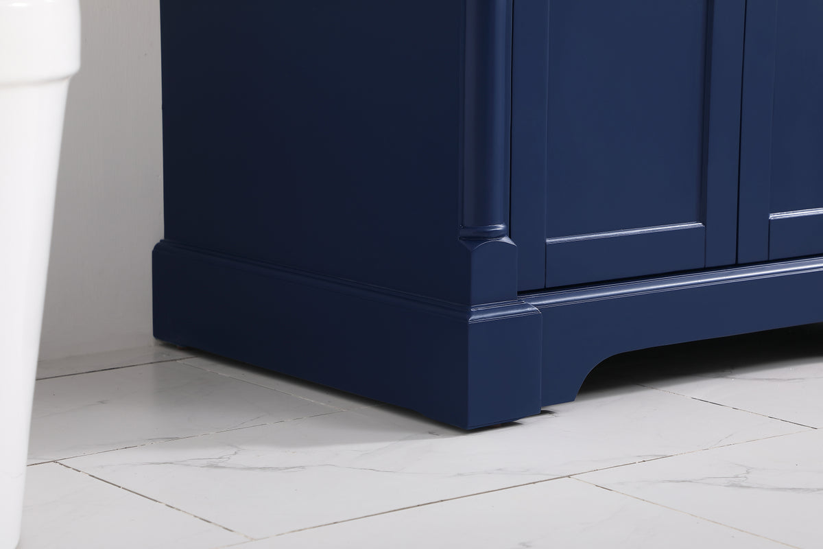 30 inch Single bathroom vanity in Blue