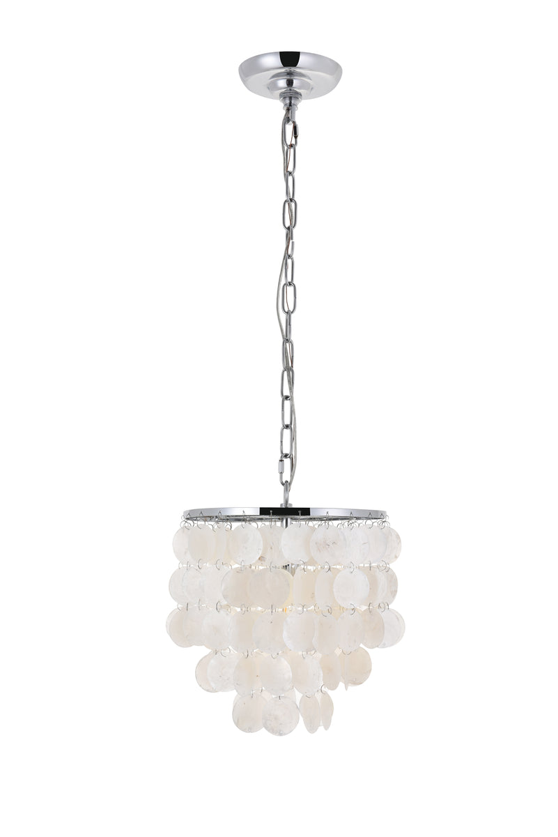 Selene 1 light Chrome Pendant