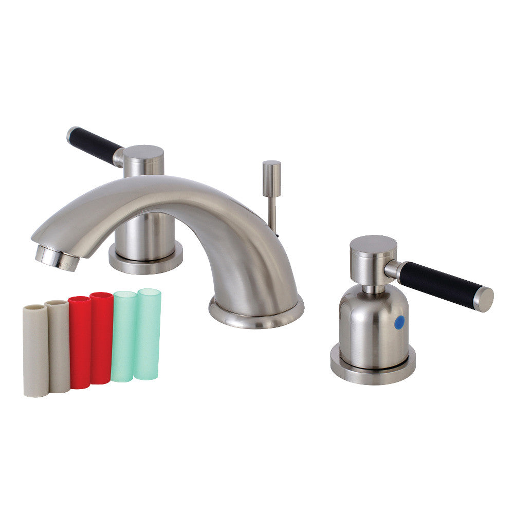 Kaiser Widespread Bathroom Faucet in Brushed Nickel