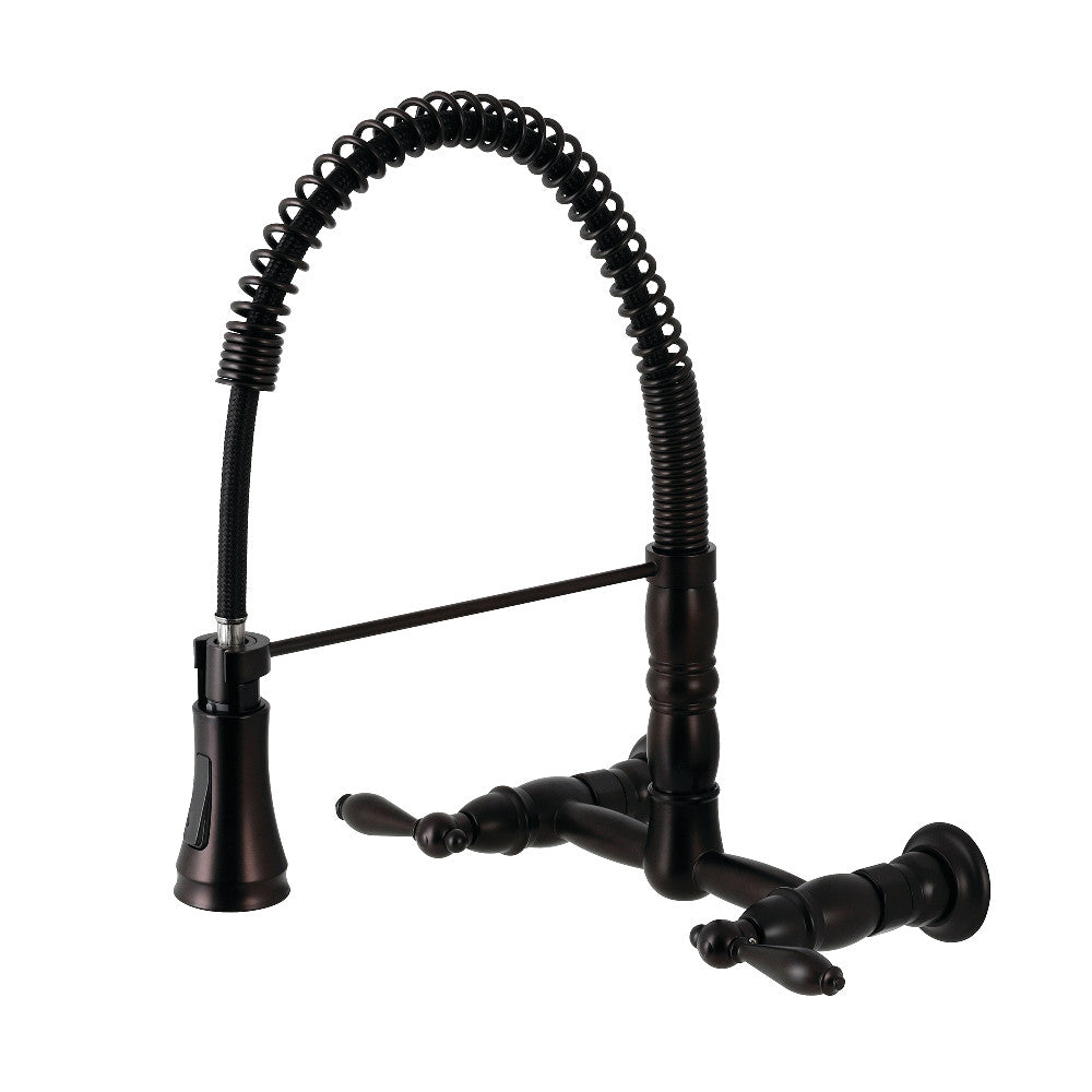 Heritage Pre-Rinse Kitchen Faucet in Oil Rubbed Bronze