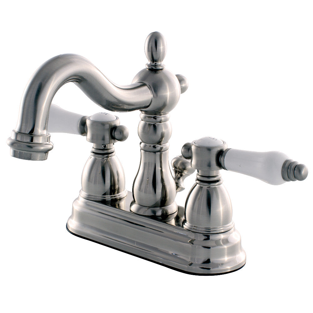 Bel-Air 4 Inch Centerset Bathroom Faucet in Brushed Nickel