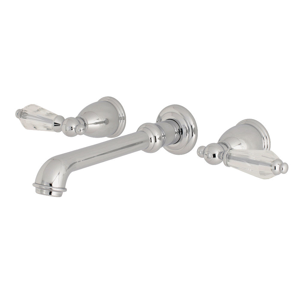 Wilshire Wall-Mount Bathroom Faucet in Polished Chrome