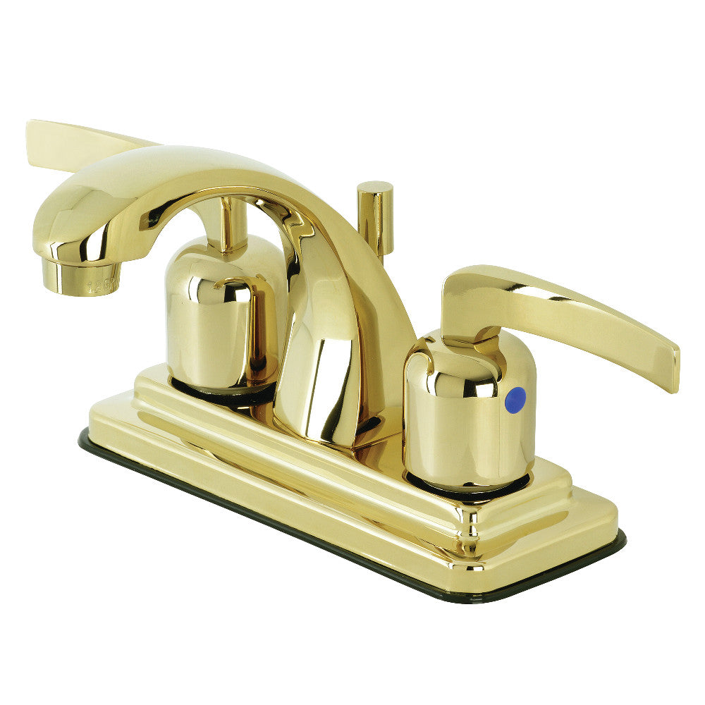 Centurion 4 Inch Centerset Bathroom Faucet in Polished Brass