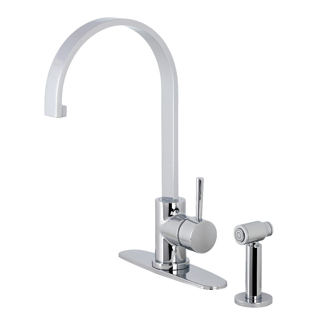 Concord One Handle Kitchen Faucet in Polished Chrome