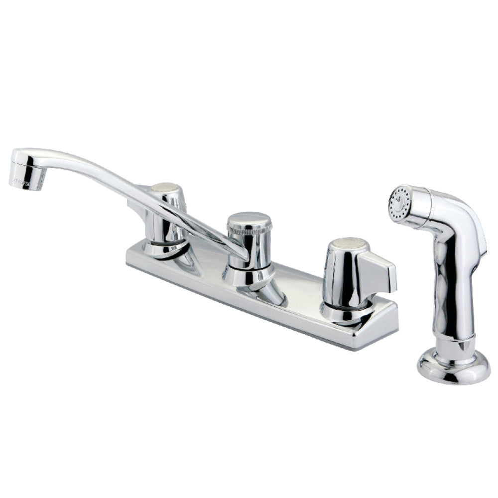 Centerset Kitchen Faucet in Polished Chrome