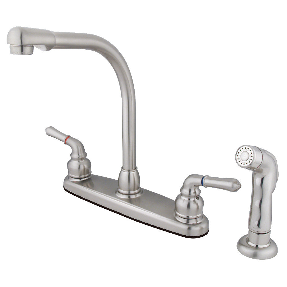 Americana Centerset Kitchen Faucet in Brushed Nickel