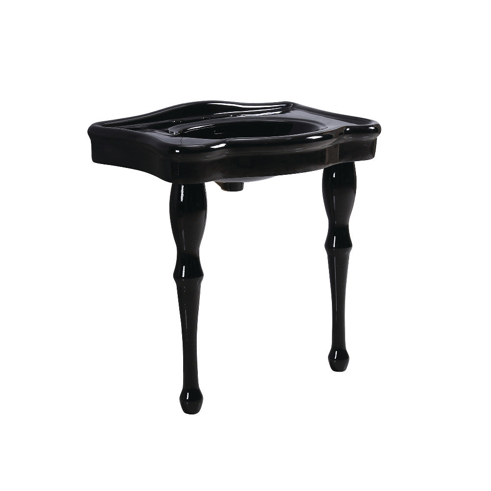 Imperial 31.88 Inch Console Sink in Black