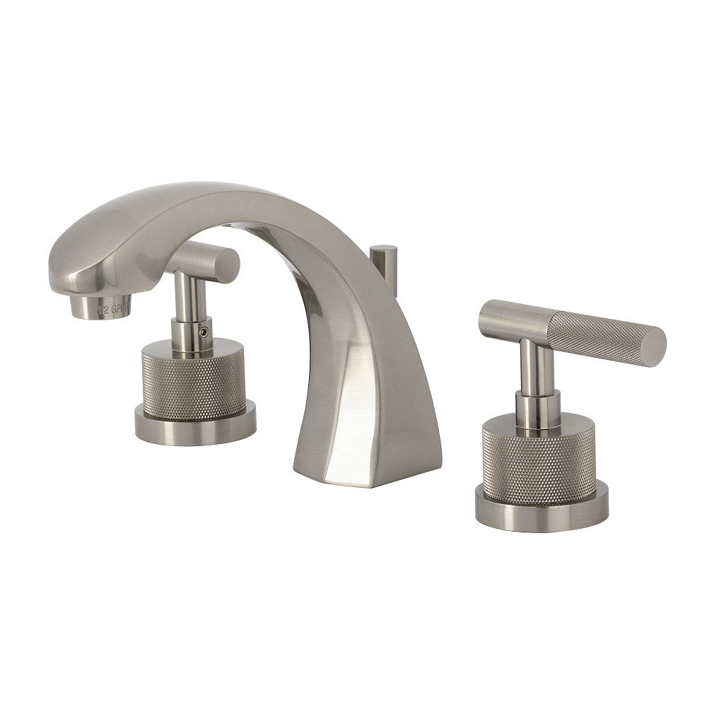 Convergent Widespread Bathroom Faucet in Brushed Nickel