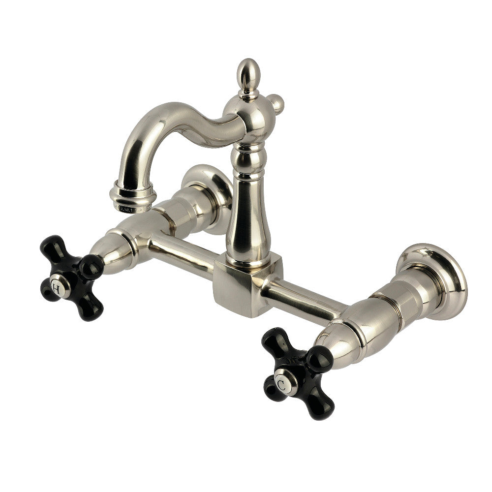 Duchess Wall Mount Kitchen Faucet in Brushed Nickel