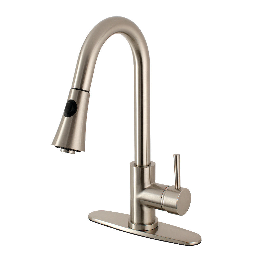 Concord Pull-Down Kitchen Faucet in Brushed Nickel