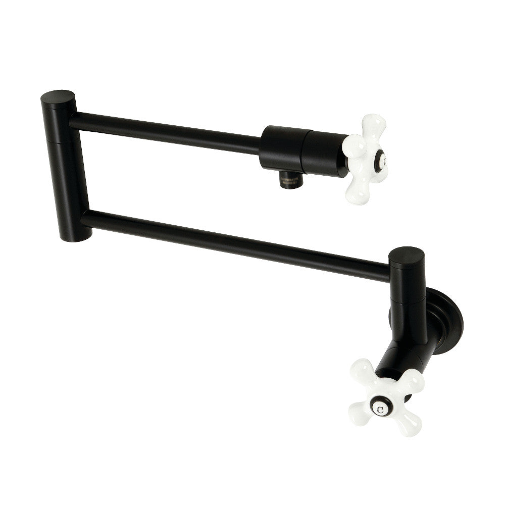 Metropolitan Pot Filler Faucet in Matte Black