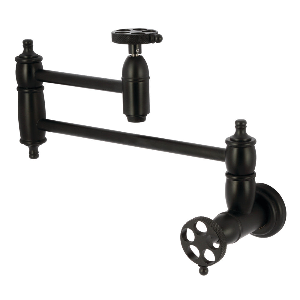 Webb Pot Filler Faucet in Matte Black