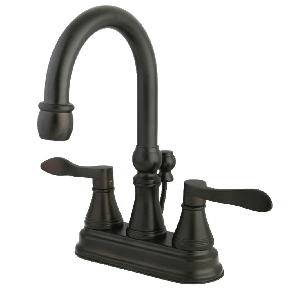 NuFrench 4 Inch Centerset Bathroom Faucet in Oil Rubbed Bronze