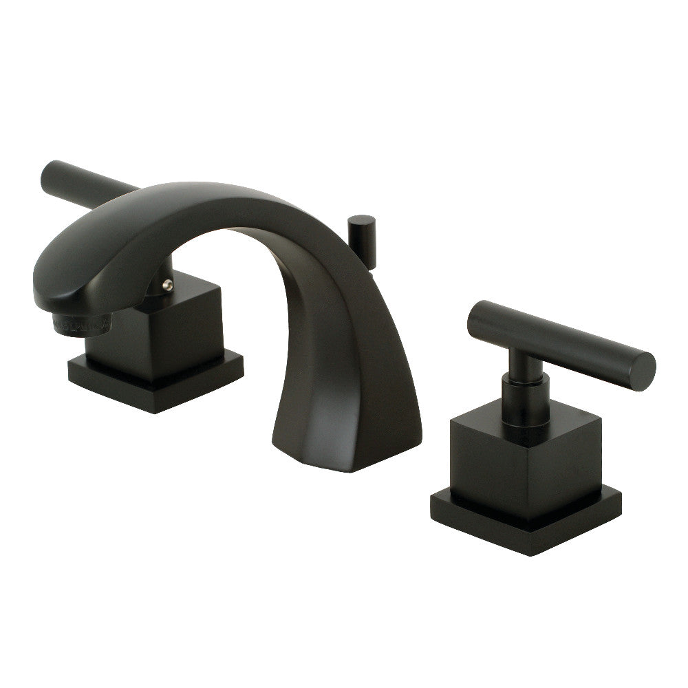 Claremont Widespread Bathroom Faucet in Matte Black