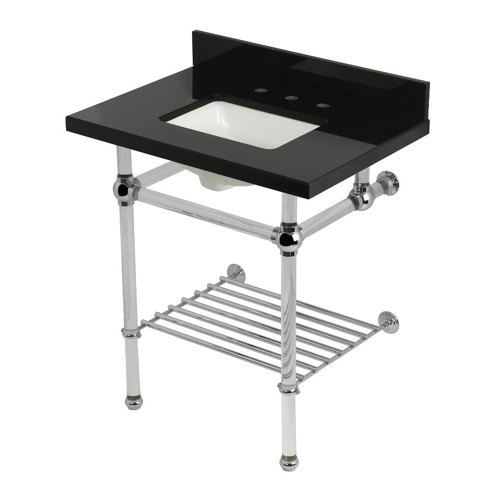 Templeton 30 Inch Console Sink in Polished Chrome