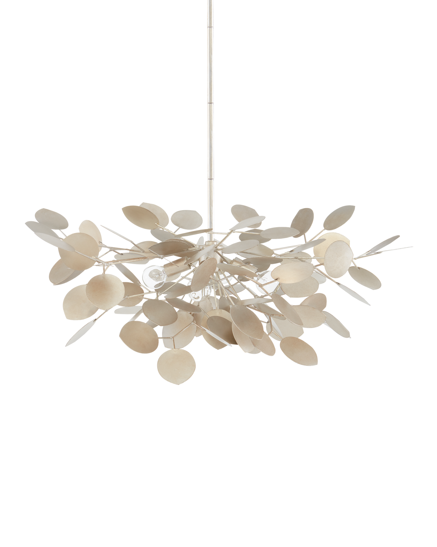 Lunaria Small Silver Chandelier