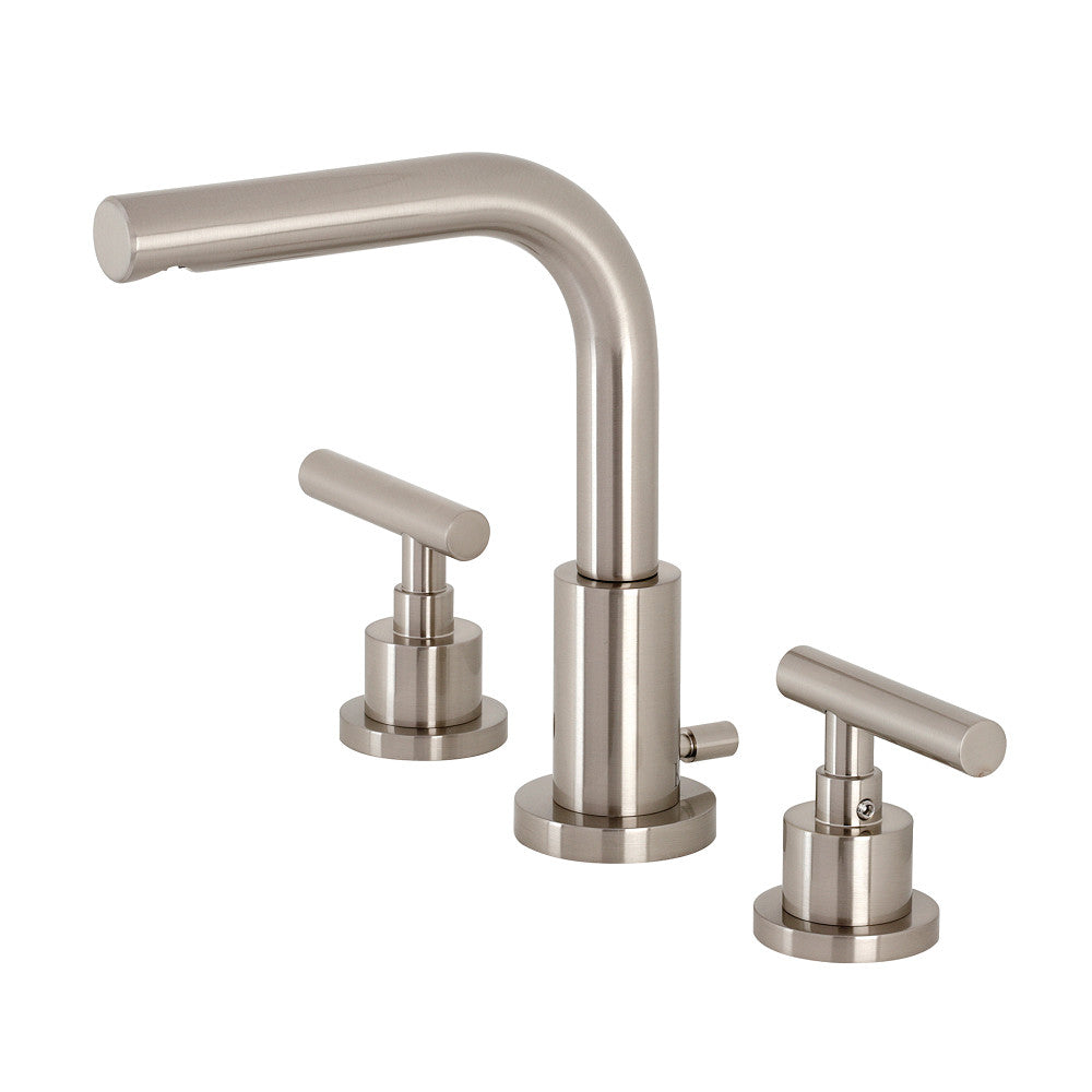 Manhattan Widespread Bathroom Faucet in Brushed Nickel