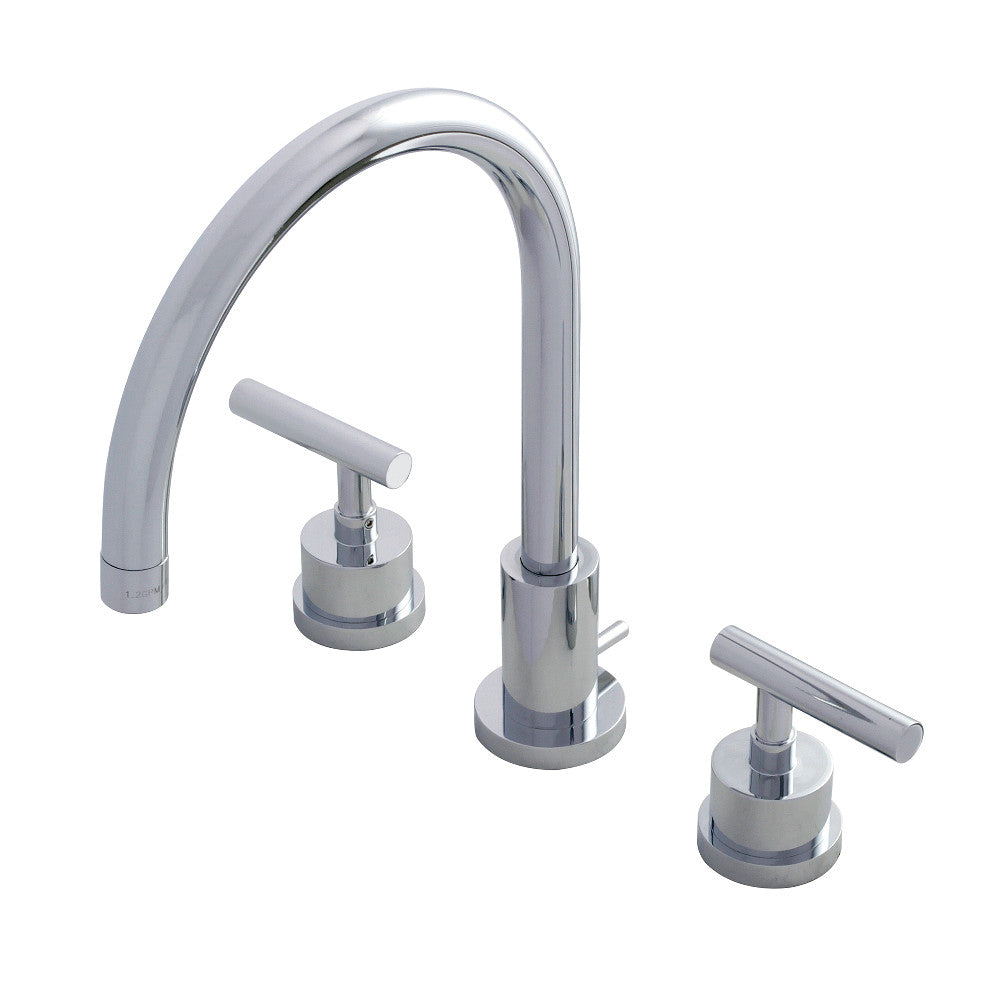 Manhattan Widespread Bathroom Faucet in Polished Chrome