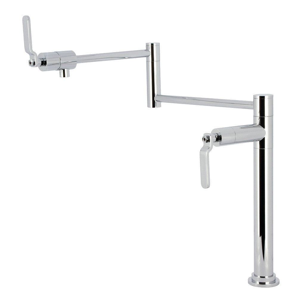 Whitaker Pot Filler Faucet in Polished Chrome