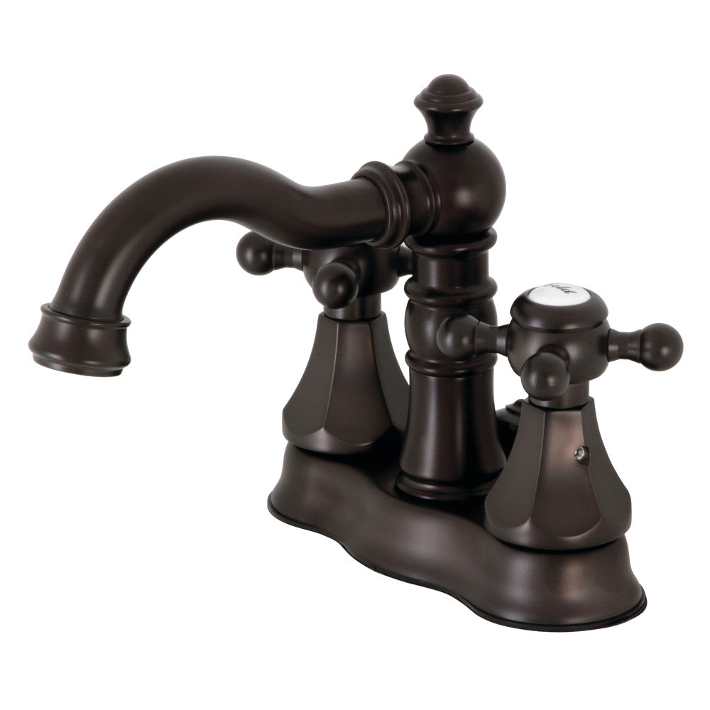 Metropolitan 4 Inch Centerset Bathroom Faucet in Oil Rubbed Bronze