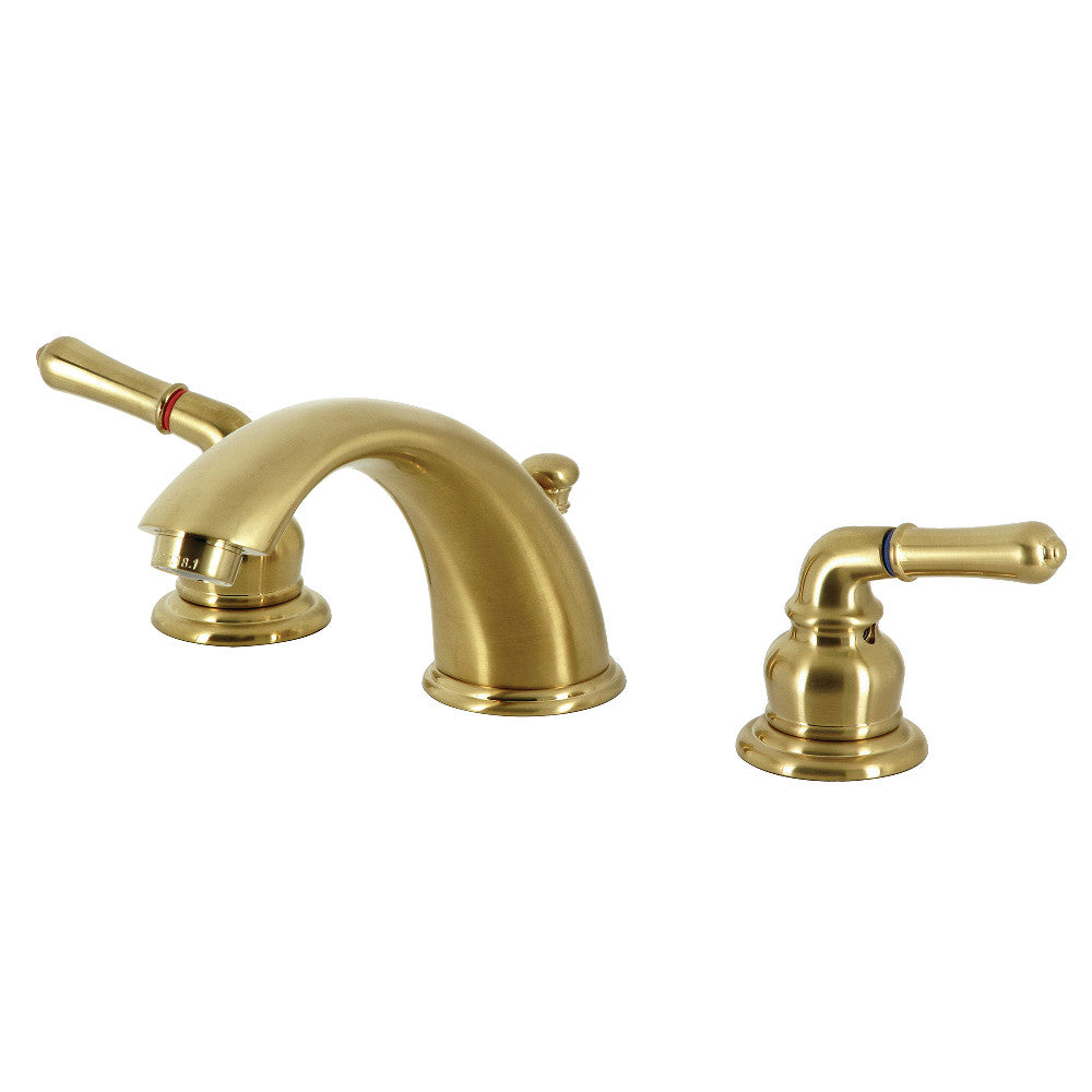 Magellan Widespread Bathroom Faucet in Brushed Brass