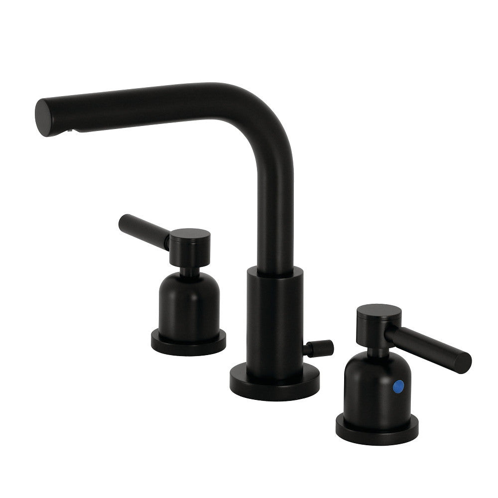 Concord Widespread Bathroom Faucet in Matte Black