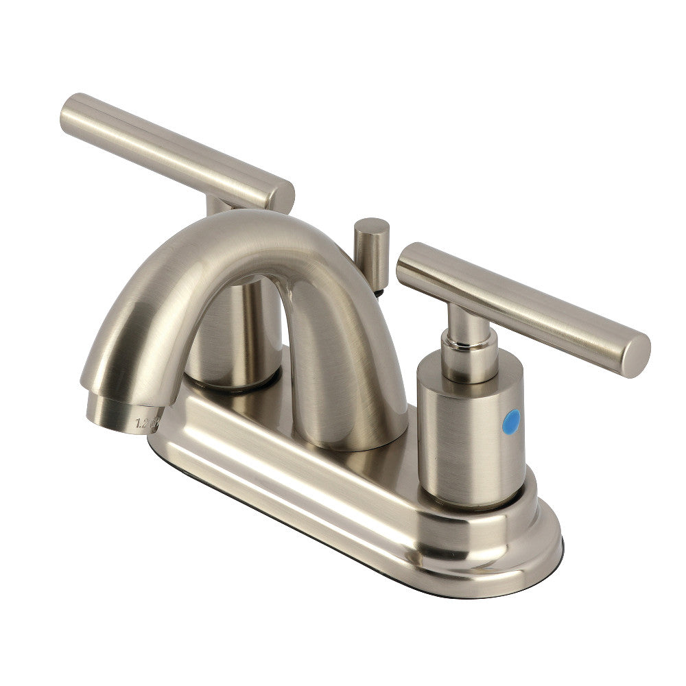 Manhattan 4 Inch Centerset Bathroom Faucet in Brushed Nickel