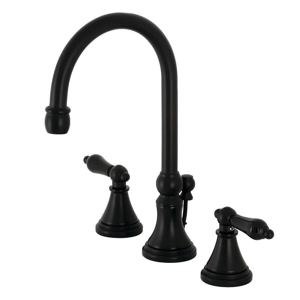 Duchess Widespread Bathroom Faucet in Matte Black