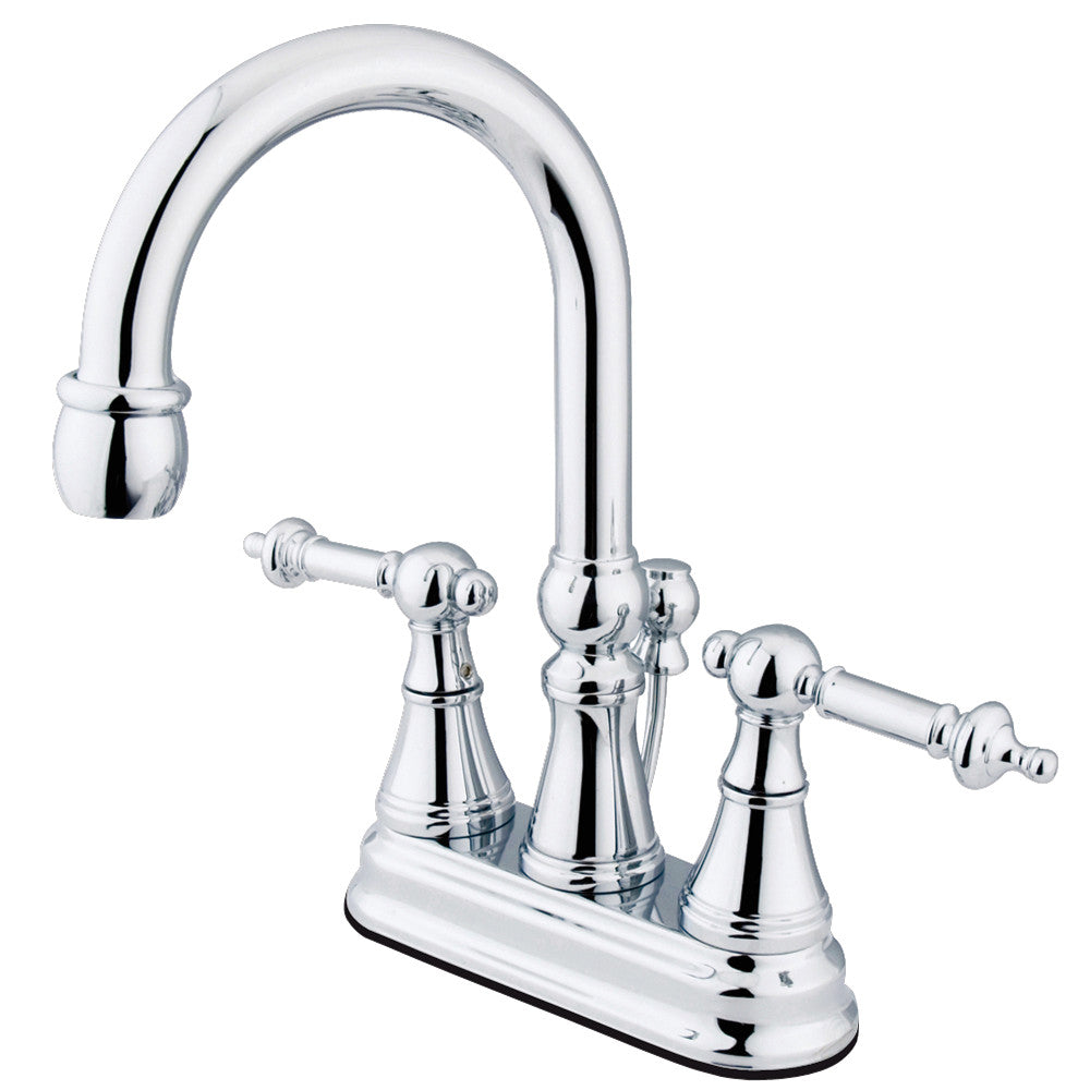 Templeton 4 Inch Centerset Bathroom Faucet in Polished Chrome